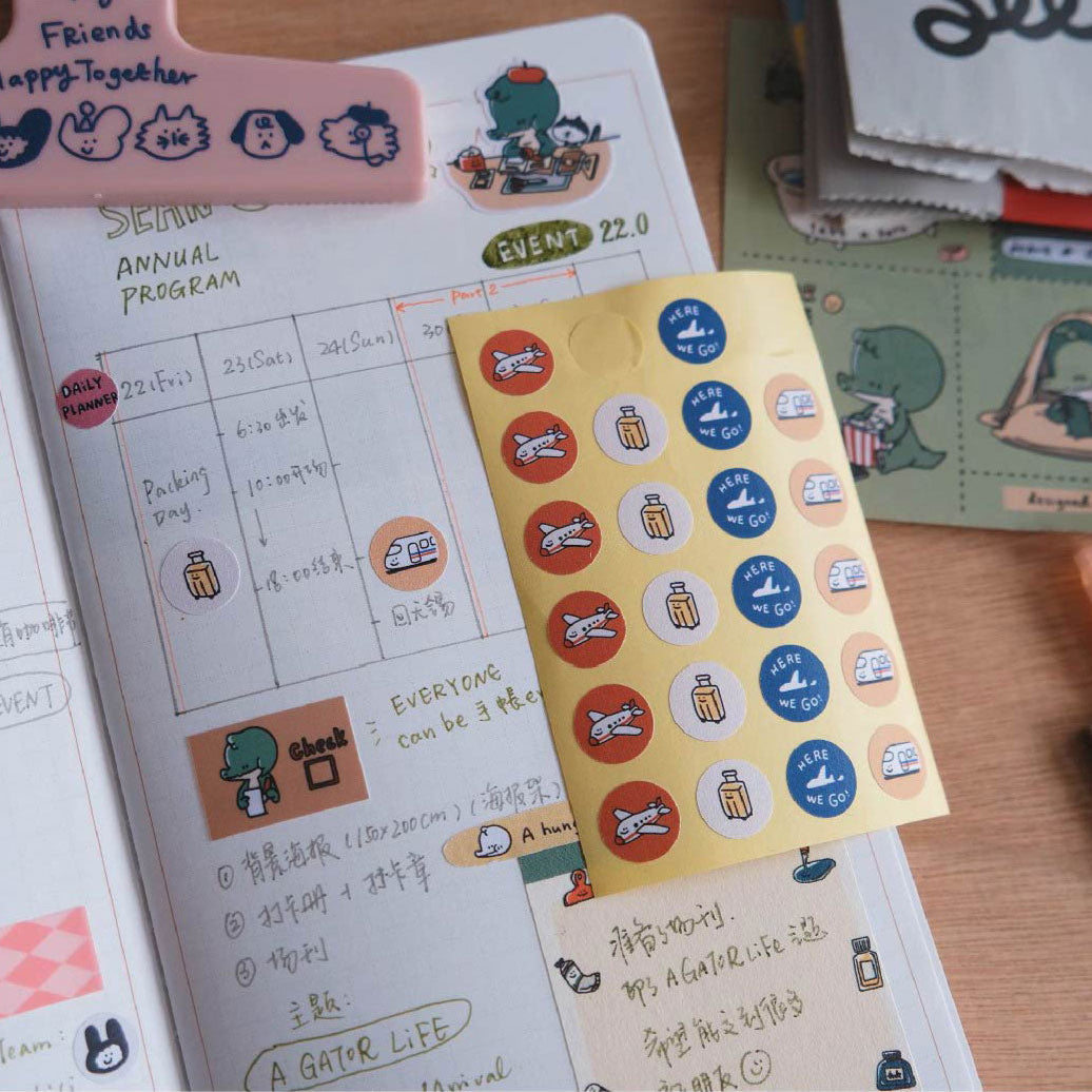 A Gator Life - Little Icons Sticker