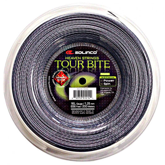 Solinco Tour Bite Diamond Rough 200m Tennis String Reel