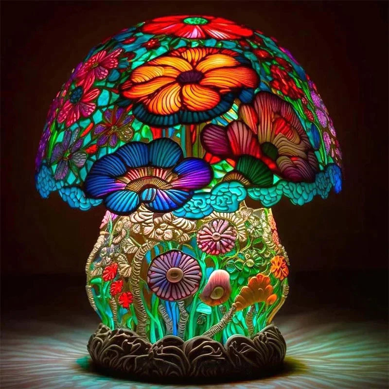 Stylish Glass Desk Table Lamp – Colourful Home Lighting | Premium Quality