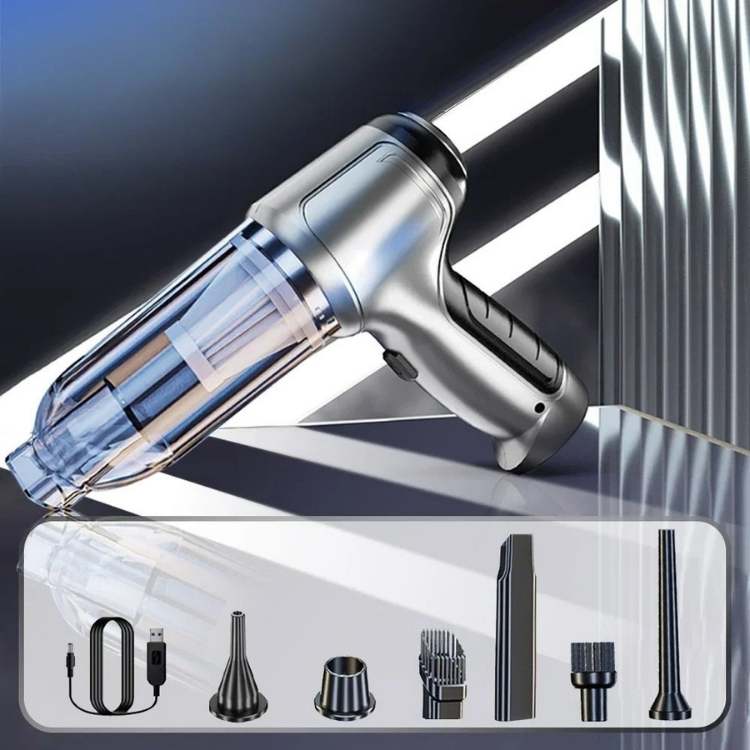 Portable Rechargeable Vacuum for Car and Home Use | Premium Quality