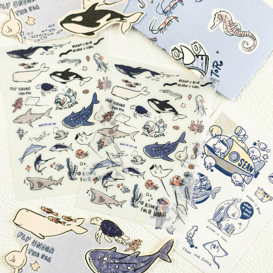 A Gator Life - Fly Under The Sea Journal Material Pack