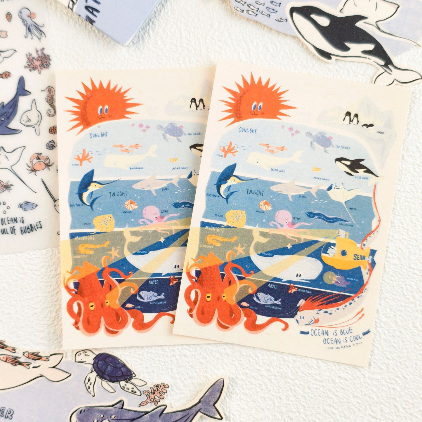 A Gator Life - Fly Under The Sea Journal Material Pack