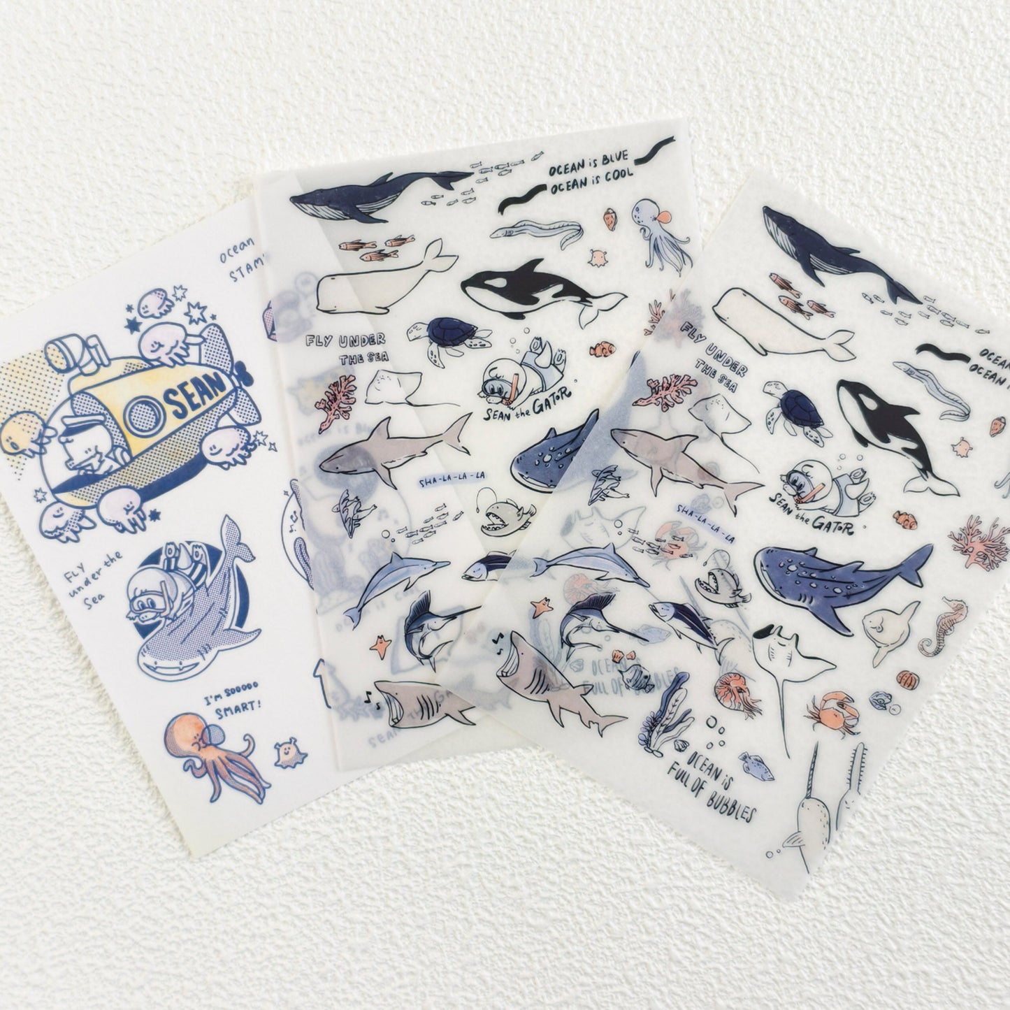 A Gator Life - Fly Under The Sea Journal Material Pack