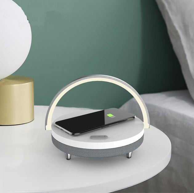 3 in 1 LED Lamp, Bluetooth Speaker And Wireless Charger | Premium Quality