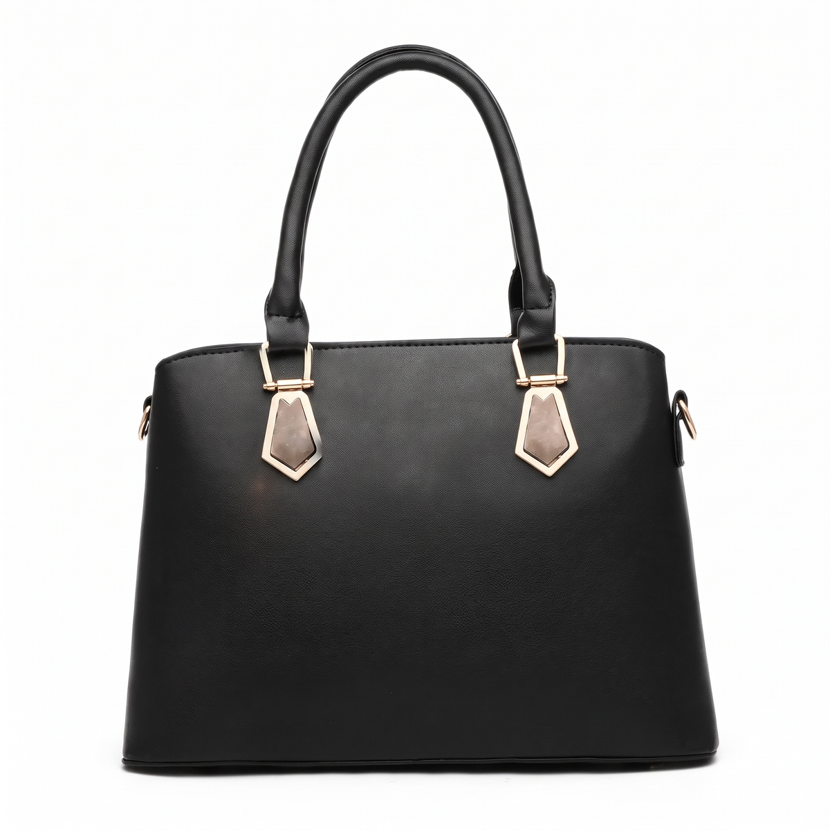2-Piece Handbag and Purse Set, Top Handle Tote Bag with Crossbody Bag and Tassel Charm – Gift Set for Her