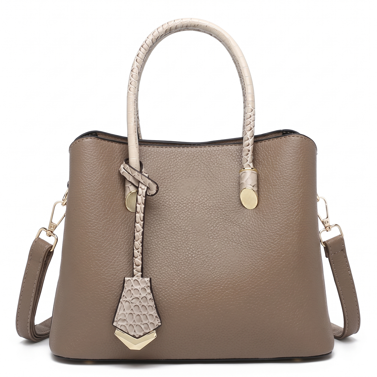 3-Piece Handbag and Purse Set, Top Handle Tote Bag with Wallet and Card Holder – Gift Set for Her