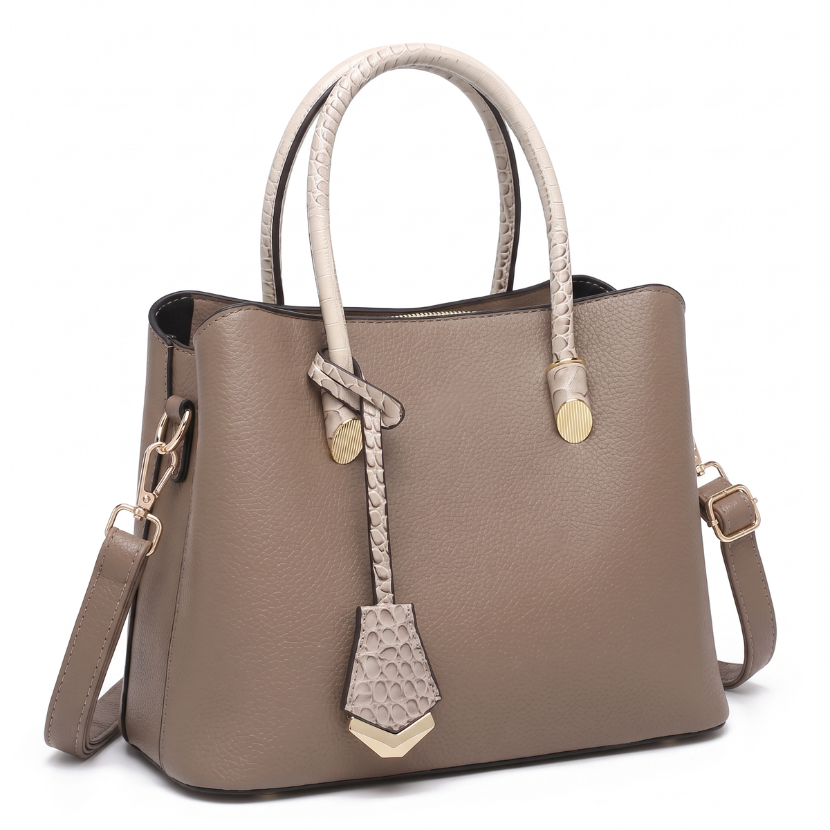 3-Piece Handbag and Purse Set, Top Handle Tote Bag with Wallet and Card Holder – Gift Set for Her