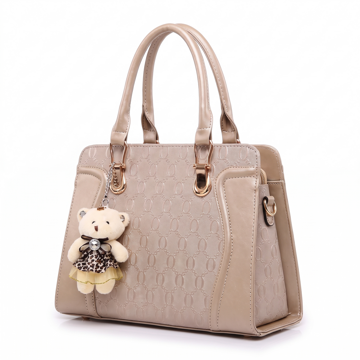 4-Piece Handbag and Purse Set, Top Handle Bag with Shoulder Bag, Clutch and Card Holder – Gift Set for Her