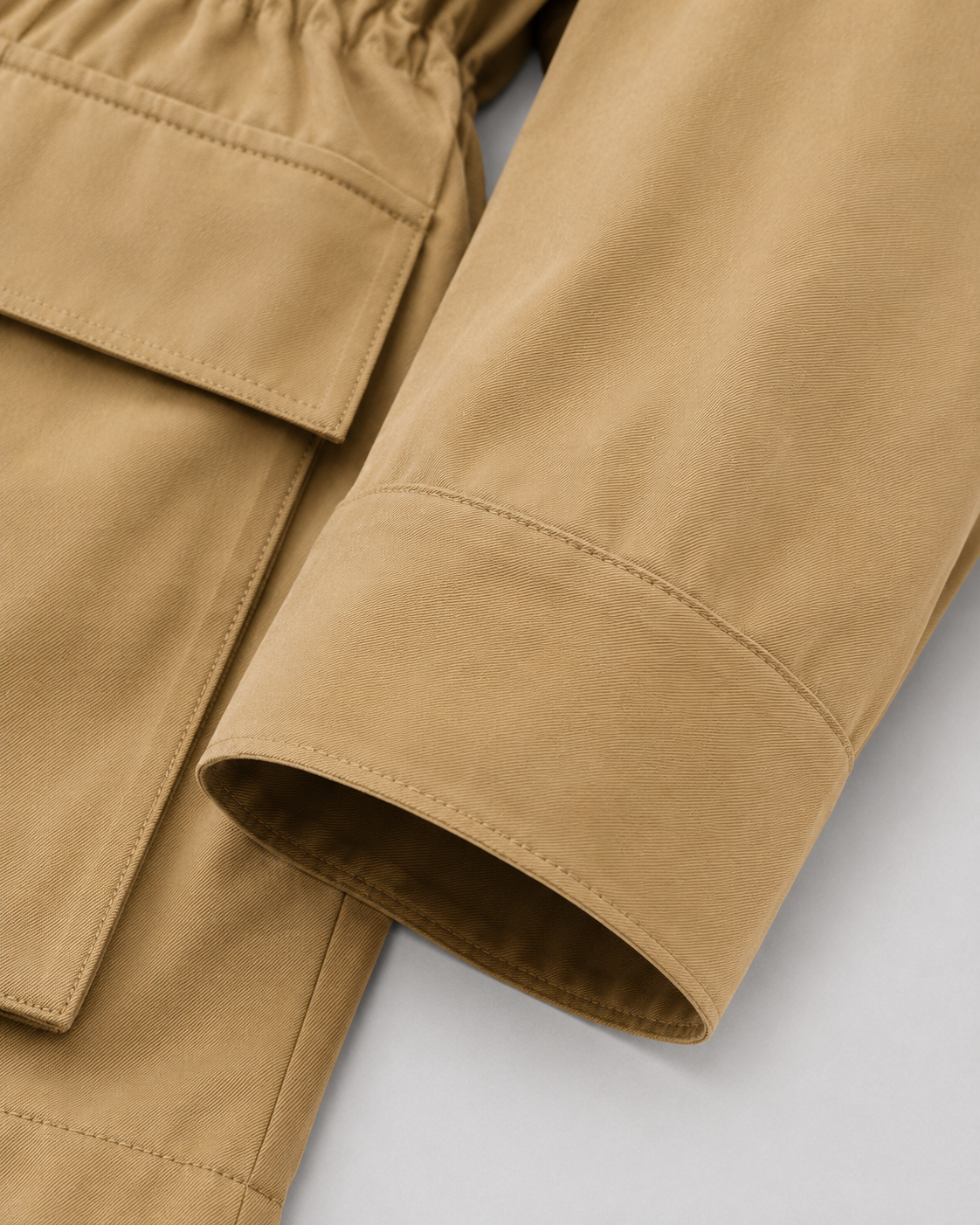 Women's Zip Front Barn Jacket – Contrast Collar